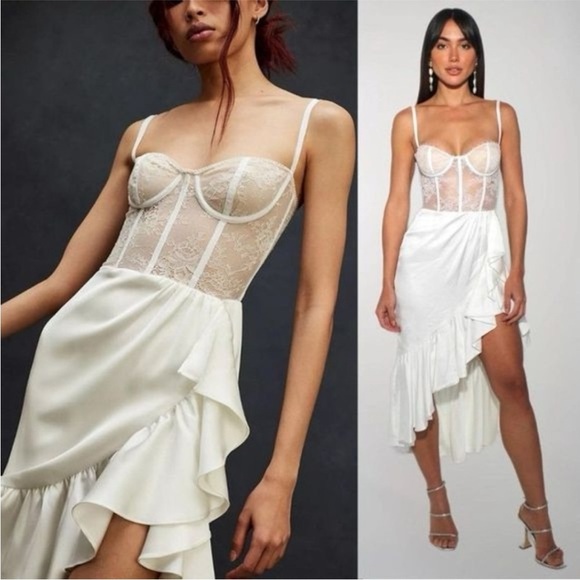 Free People x Katie May Take a Sip Midi Dress Size Large NWT - Picture 1 of 11